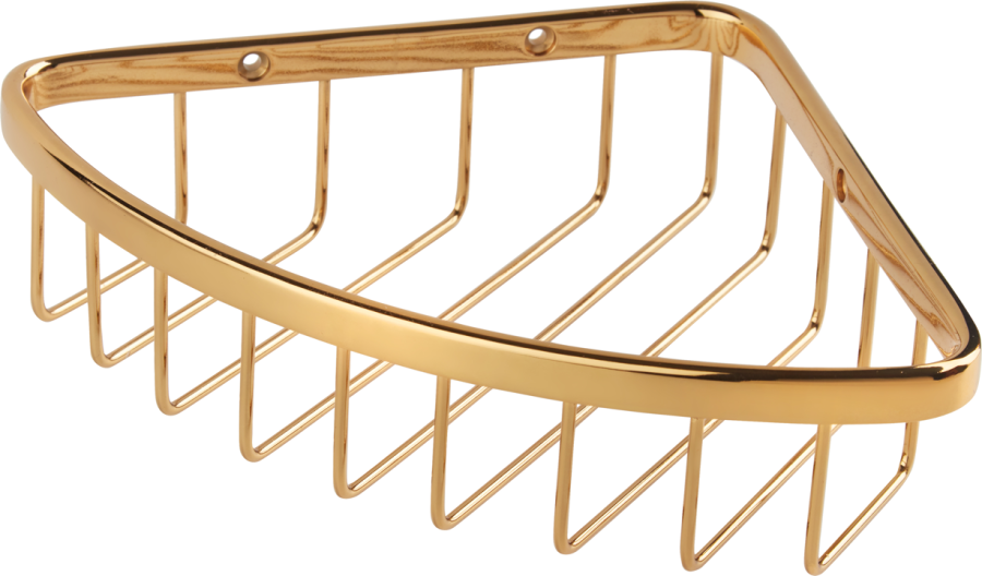 Σπογγοθήκη Γωνιακή Χρυσό Bronze Art Σπογγοθήκες 16H8-20