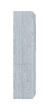 Έπιπλο Μπάνιου 80 εκ. με Νιπτήρα Χρώμα Canyon Greyish Sanitec Alba D 80