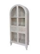 ΒΙΤΡΙΝΑ ΞΥΛΙΝΗ ΑΝΟΙΧΤΟ ΓΚΡΙ 67.5x32x160cm Eurolamp 810-00174