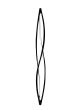 SE LED 100 SIGMA PENDANT BLACK 49W 3CCT 20x100cm IP20 220V 2 YEARS WARRANTY Α1 HOMELIGHTING 77-50664