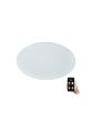 Πλαφονιέρα Οροφής Λευκό 38xH6,8cm Led 2700-6500K 540lm Εφαρμογή-Τηλεχειριστήριο Eglo Totari-Z 900084
