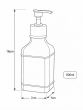 Σετ Dispenser & Αρωματικό Χώρου με Sticks Γυάλινο/Μπαμπού με βάση MRShome  DF-0018000
