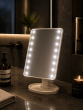 Καθρέπτης Μακιγιάζ PP με LED Φωτισμό 16.3x11.5x26.5cm White MRShome DF-0031000