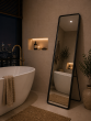 Επιδαπέδιος Καθρέπτης Μεταλλικός 113cm Black MRShome DF-0040000