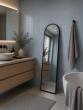 Επιδαπέδιος Καθρέπτης Αλουμινίου 150cm Black MRShome DF-0042000