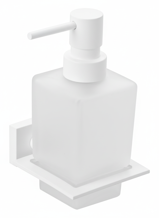 Ντισπένσερ Γυαλί Λευκό Bronze Art Lugano 18X6-AA