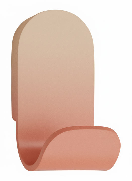 Άγκιστρο Μονό Rose Sand Bronze Art Nexus 31NE-R2