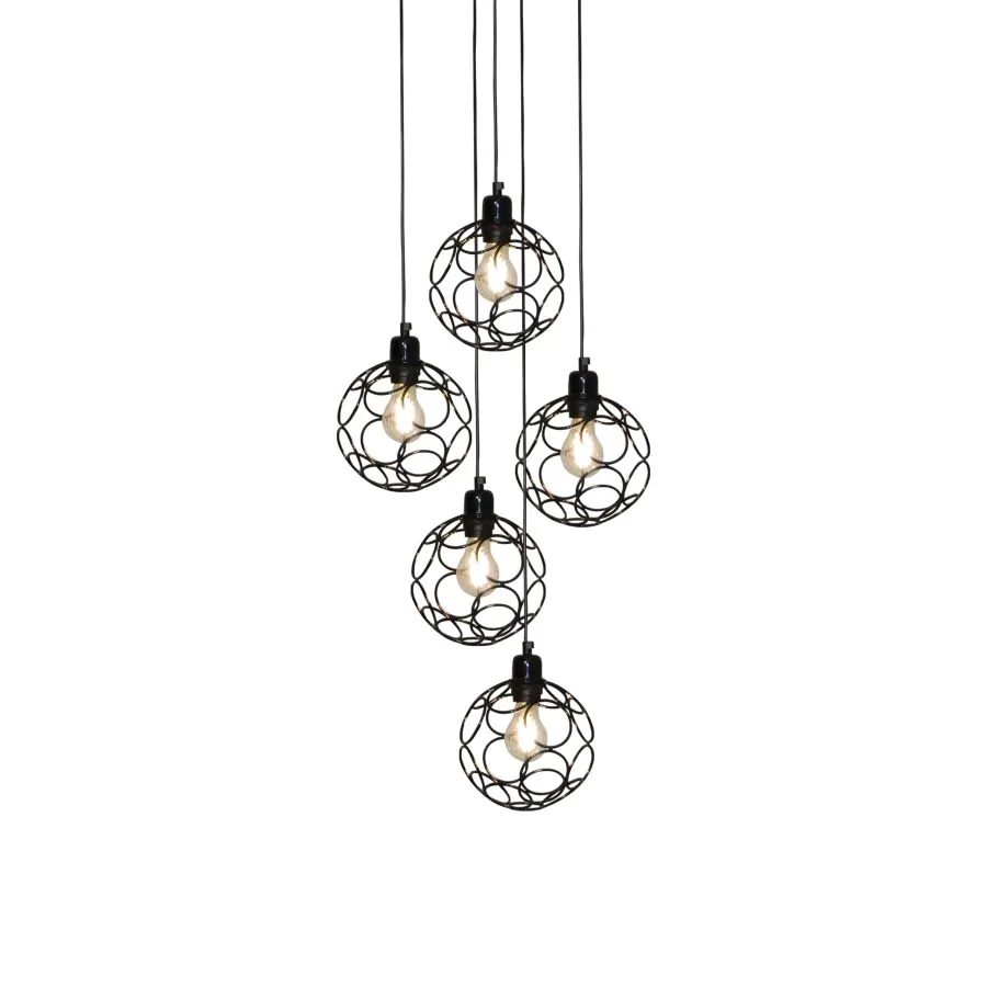 HL-3588-5 ALINE GOLD PENDANT HOMELIGHTING 77-4074