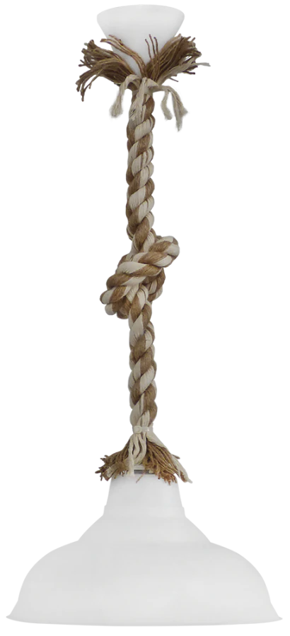 Κρεμαστό φωτιστικό PUBLIC 1L ΜΙΧ-WH ROPE Heronia 31-1174