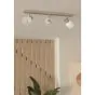 Σποτ Τρίφωτη Ράγα 3xE14 L52cm Μπεζ Eglo Corato 900716