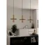 Κρεμαστό Φωτιστικό Τρίφωτο L95cm 3xE27 Χρυσό Eglo Escandell 900732