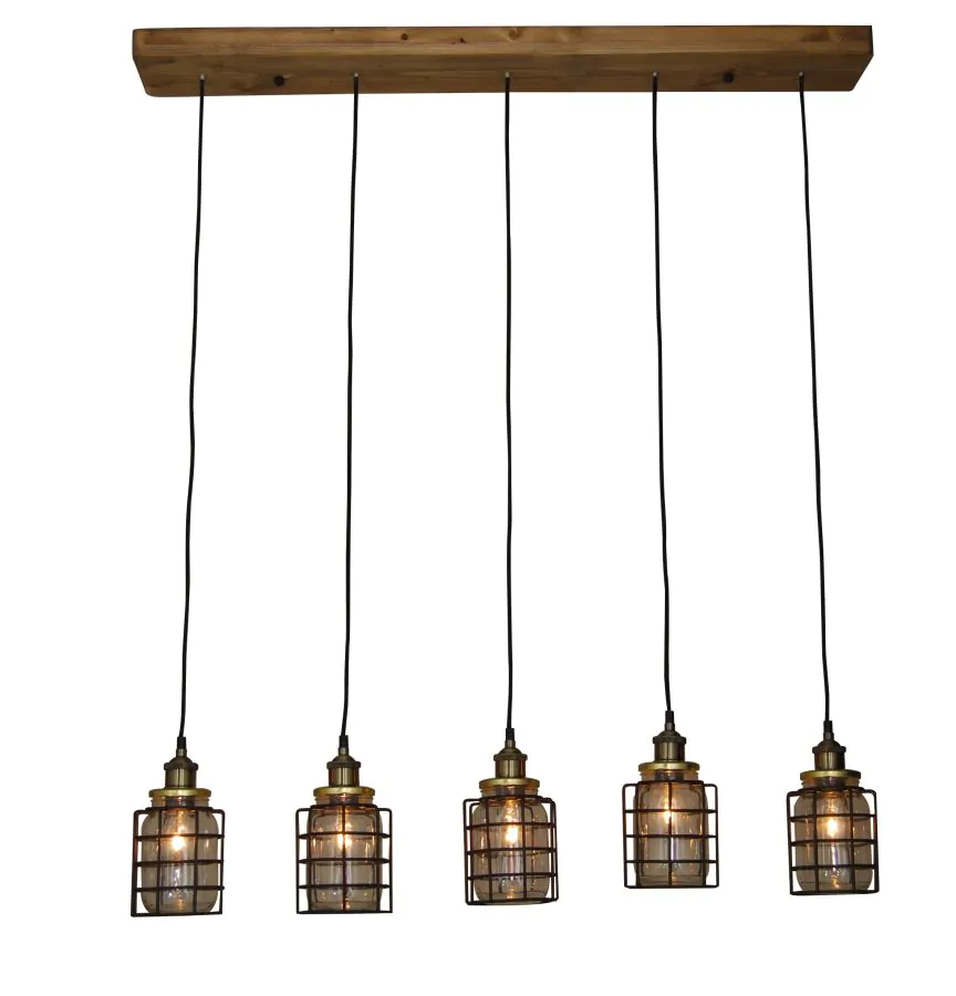 HL-2248JG-5P OKDA RAIL PENDANT HOMELIGHTING 77-3069